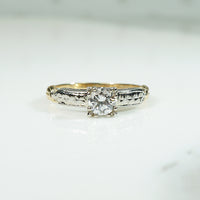 Sparkling 1940's Diamond Solitaire
