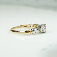 Sparkling 1940's Diamond Solitaire