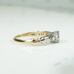 Sparkling 1940's Diamond Solitaire