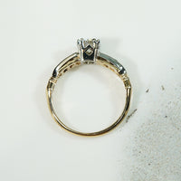 Sparkling 1940's Diamond Solitaire