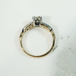 Sparkling 1940's Diamond Solitaire