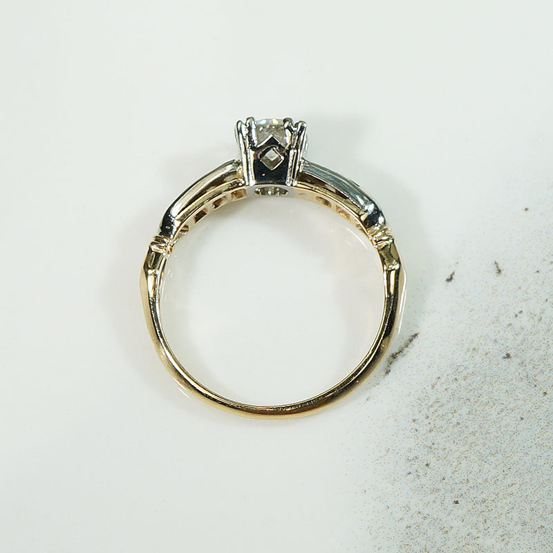 Sparkling 1940's Diamond Solitaire