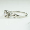 Vintage 1930's White Gold Diamond Ring