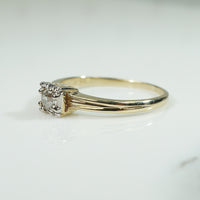 Gold and Palladium OMC Diamond Solitaire