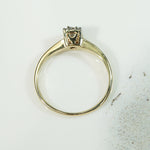 Gold and Palladium OMC Diamond Solitaire