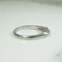 Vintage 1958 Platinum and Diamond Baguette Band