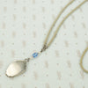 Vintage Sterling Silver Guilloché Locket