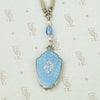 Vintage Sterling Silver Guilloché Locket