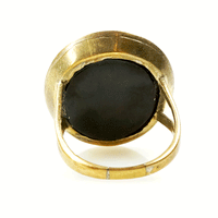 Antique Tassie Intaglio Ring with a Judge Guilty! You call that Guilty?