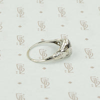 Art Deco Diamond Navette Ring