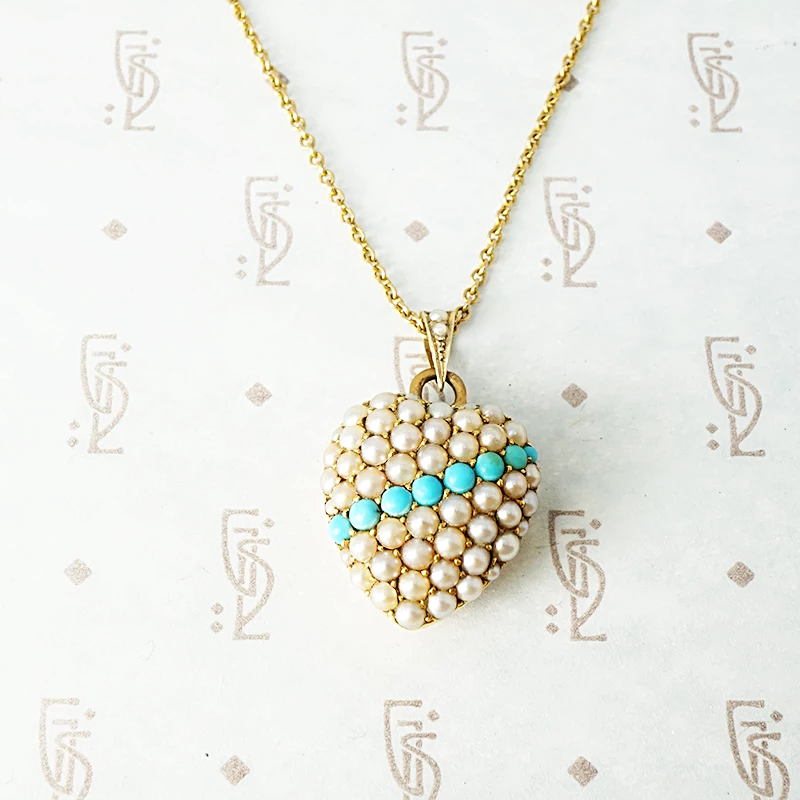 Victorian Love Token Heart Locket
