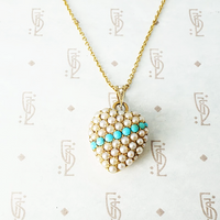 Victorian Love Token Heart Locket