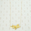 An Arrow a Heart and a Posey Love Token Necklace
