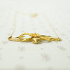 An Arrow a Heart and a Posey Love Token Necklace