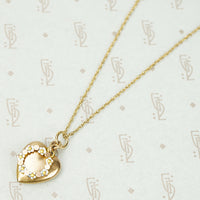 The Daisy Chained Heart Necklace