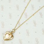 The Daisy Chained Heart Necklace