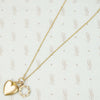 The Daisy Chained Heart Necklace