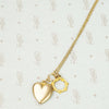 The Daisy Chained Heart Necklace