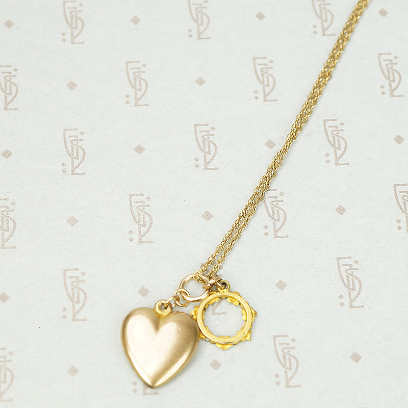The Daisy Chained Heart Necklace