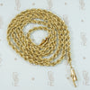 Heavy Vintage 1970's Gold Rope Chain