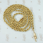 Heavy Vintage 1970's Gold Rope Chain