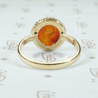 An Ancient Intaglio Ring The Heron