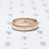 The Classic Half Round Wedding Band in rose gold