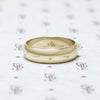The Classic Half Round Wedding Band in yellow gold
