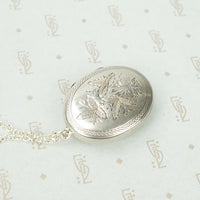 Antique Sterling Silver Horseshoe Locket