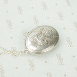 Antique Sterling Silver Horseshoe Locket