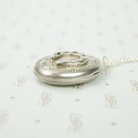 Antique Sterling Silver Horseshoe Locket