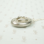 Antique Sterling Silver Horseshoe Locket