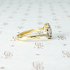 Art Deco Quatrefoil Diamond Cluster Ring