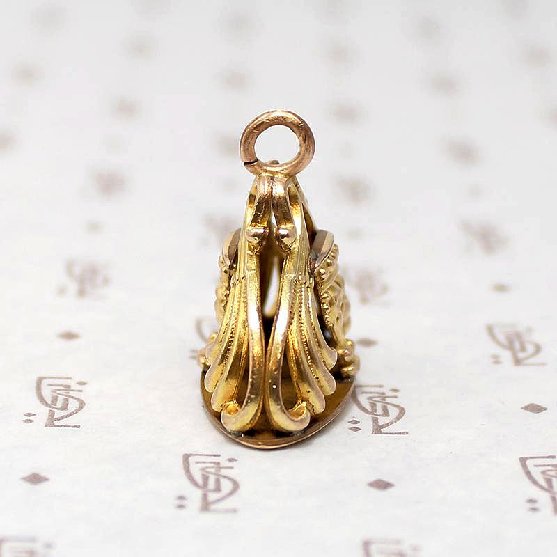Gold Filled Victorian Revival Fob