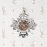English Sterling Killarney Accordion Fob Medal