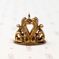 Victorian Revival Fob with Acanthus Leaves