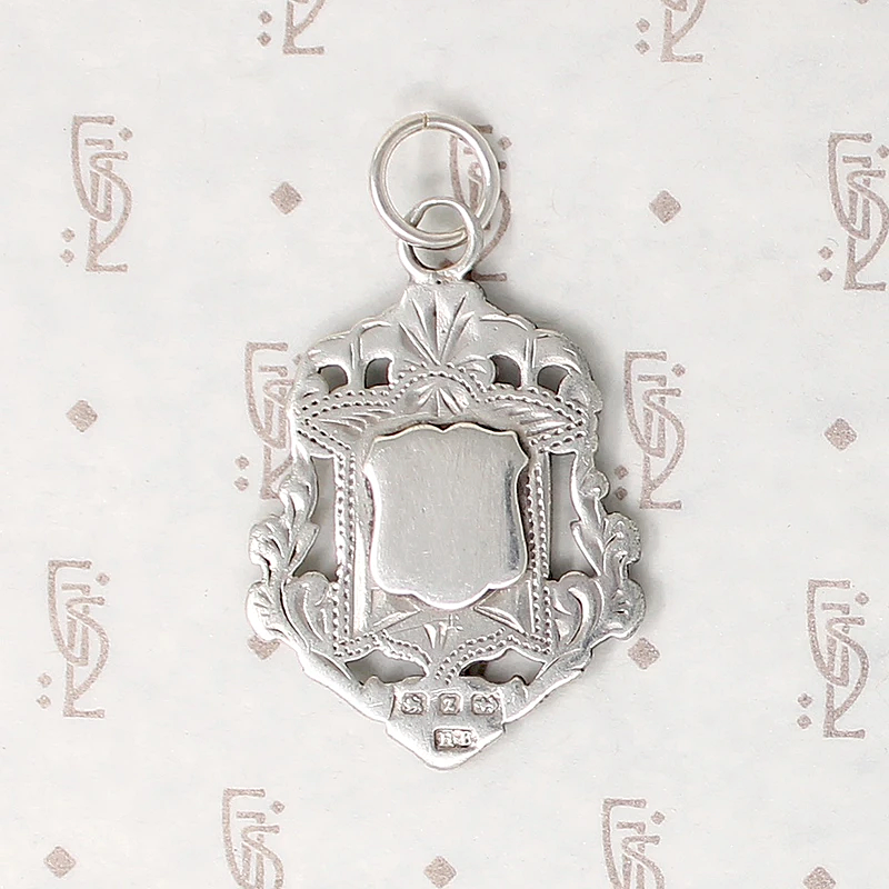Substantial Double Sided Victorian Sterling Fob