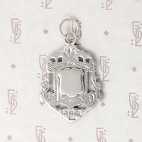 Substantial Double Sided Victorian Sterling Fob