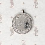 Refined "Road Race" Sterling Fob with Laurels 