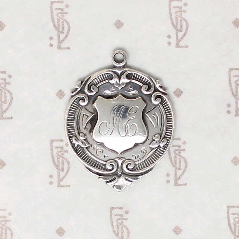 St. Helens School Sterling Silver Medal Fob