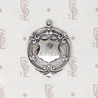 St. Helens School Sterling Silver Medal Fob