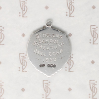 St. Helens School Sterling Silver Medal Fob