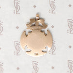 Edwardian Rosy 9ct Gold Medal Fob