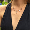 Gorgeous 1920's Gold Moonstone Necklace