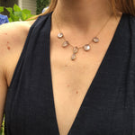 Gorgeous 1920's Gold Moonstone Necklace
