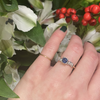 The Indigo Beauty NOS Sapphire Engagement Ring