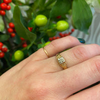 Adorable Vintage 1930s Engagement Ring