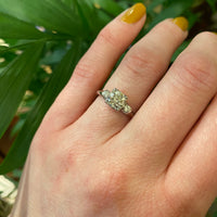 Beautiful Vintage 1 Carat OEC Diamond Platinum Engagement Ring