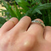 Modern Gypsy Art Deco OMC Diamond Band