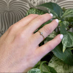 Tiny OMC Diamond in Platinum and 18k